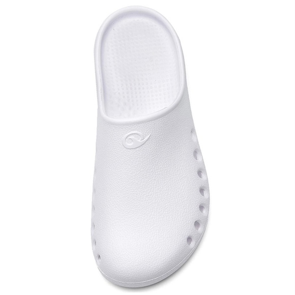 New White Unisex Garden Clog Sandals​ - Picture 6 of 7